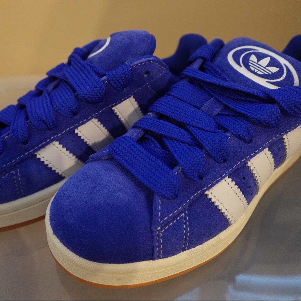 Adidas Men's Blue 00 Campus Shoes - Picture 9 of 15